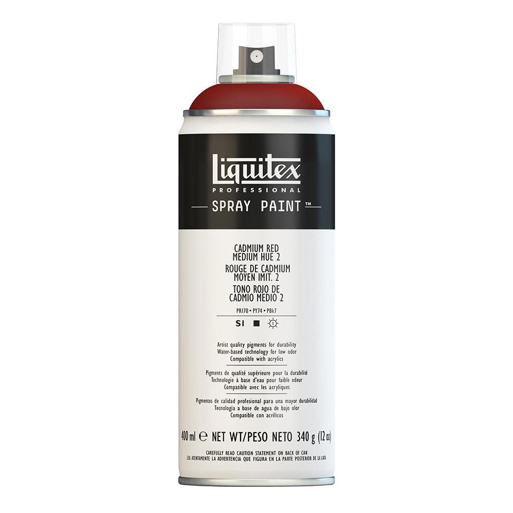 Liquitex Professional Akrilik Sprey Boya 400ml Cadmium Red Medium Hue 2 2151 S1