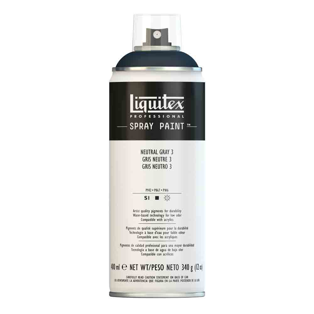Liquitex Professional Akrilik Sprey Boya 400ml Neutral Grey 3 3599 S1