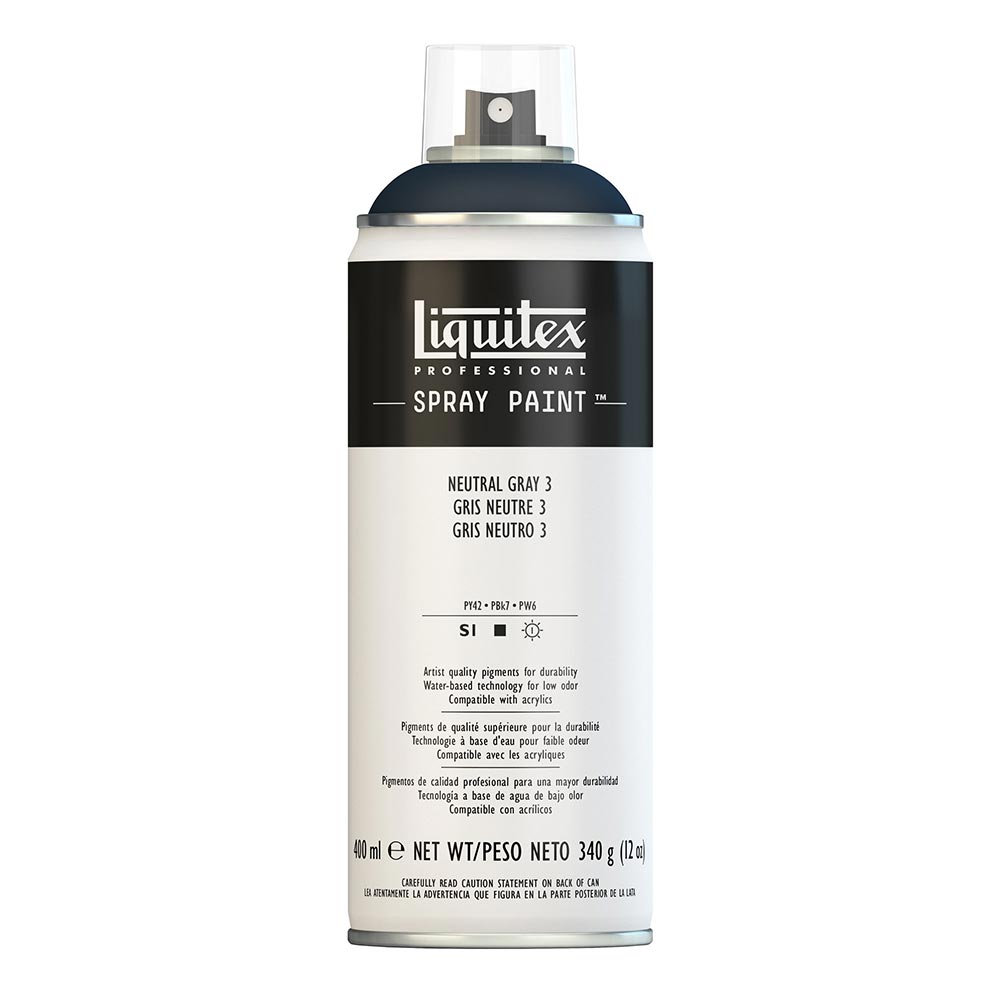 Liquitex Professional Akrilik Sprey Boya 400ml Neutral Grey 3 3599 S1