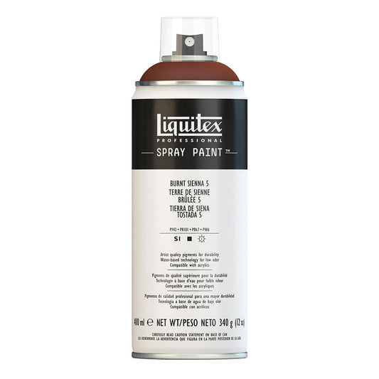 Liquitex Professional Akrilik Sprey Boya 400ml Burnt Sienna 5 5127 S1