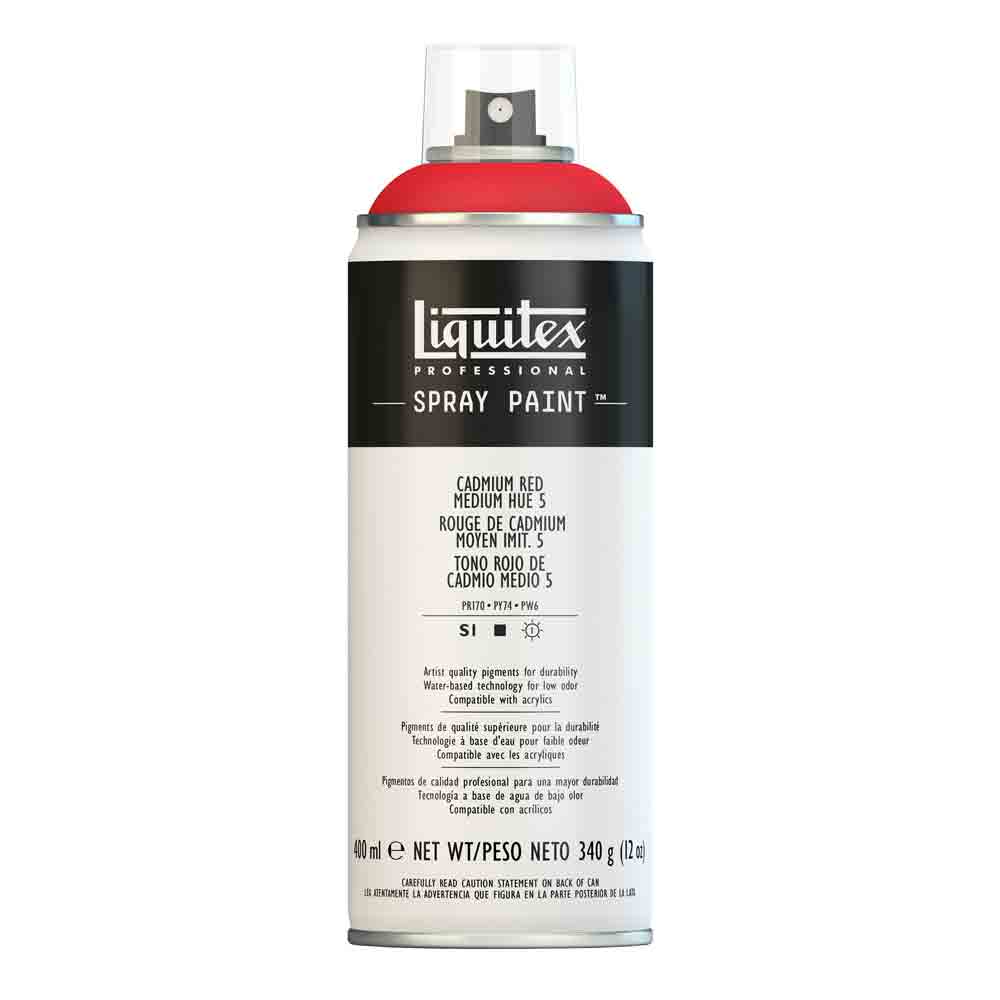 Liquitex Professional Akrilik Sprey Boya 400ml Cadmium Red Medium Hue 5 5151 S1