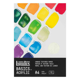 Liquitex Basics Akrilik Bloknot 300gr 12 Sayfa A4 (21x29.7cm)