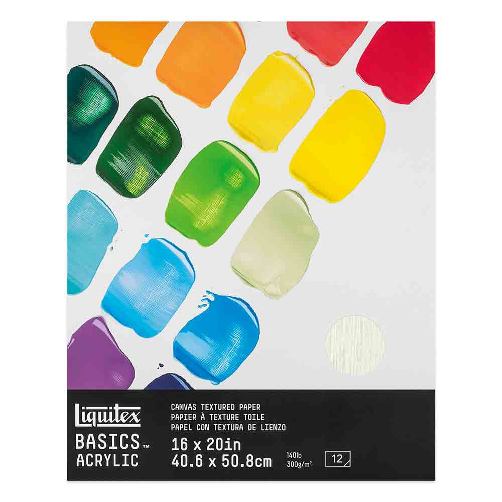 Liquitex Basics Akrilik Bloknot 300gr 12 Sayfa 40.6x50.8cm