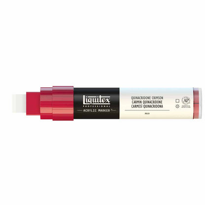 Liquitex Professional Akrilik Markör Kesik Uç 15mm Quinacridone Crimson 110