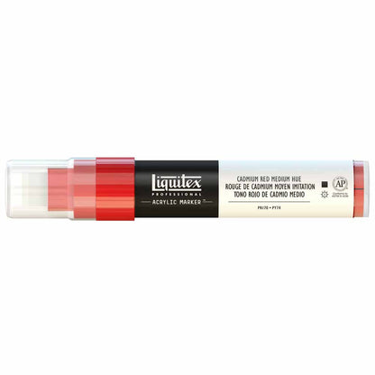 Liquitex Professional Akrilik Markör Kesik Uç 15mm Cadmium Red Medium Hue 151