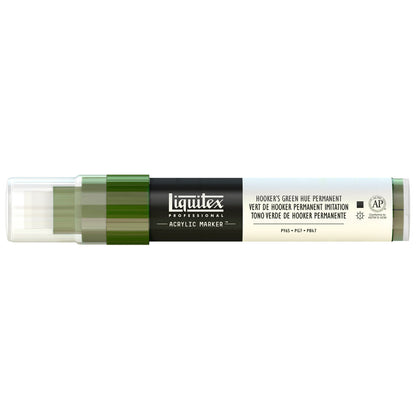 Liquitex Professional Akrilik Markör Kesik Uç 15mm Hooker’s Green Hue Permanent 224