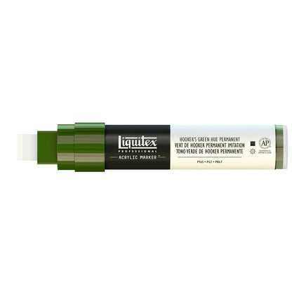 Liquitex Professional Akrilik Markör Kesik Uç 15mm Hooker’s Green Hue Permanent 224
