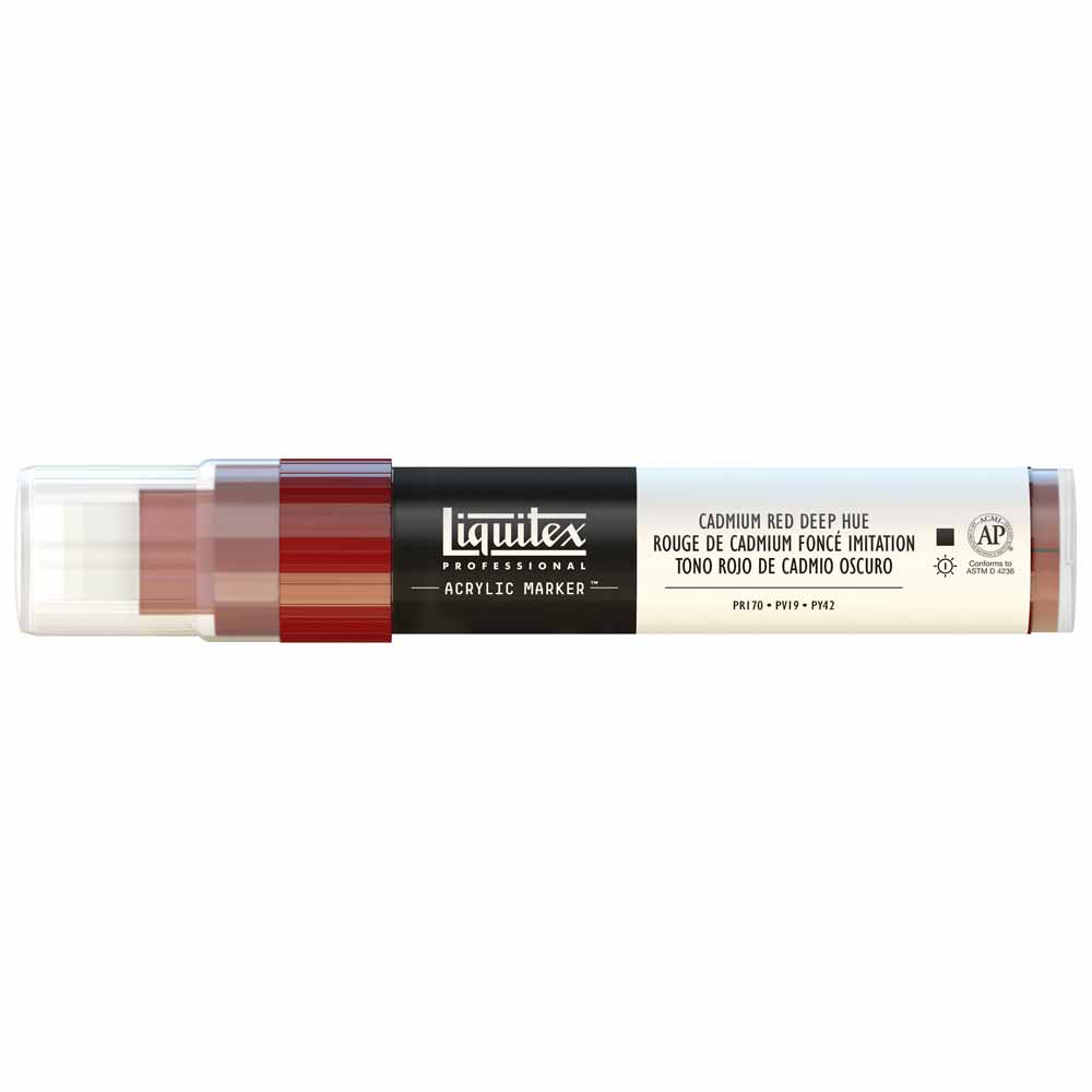 Liquitex Professional Akrilik Markör Kesik Uç 15mm Cadmium Red Deep Hue 311