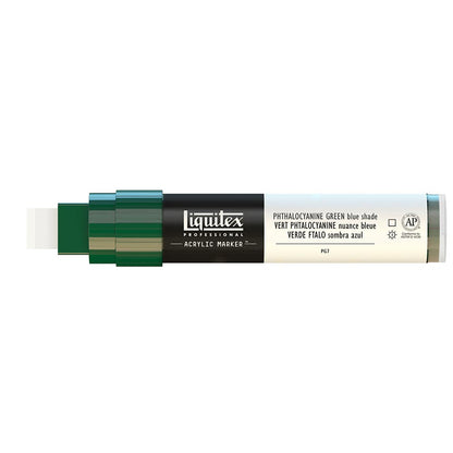 Liquitex Professional Akrilik Markör Kesik Uç 15mm Phthalocyanine Green Blue Shade 317