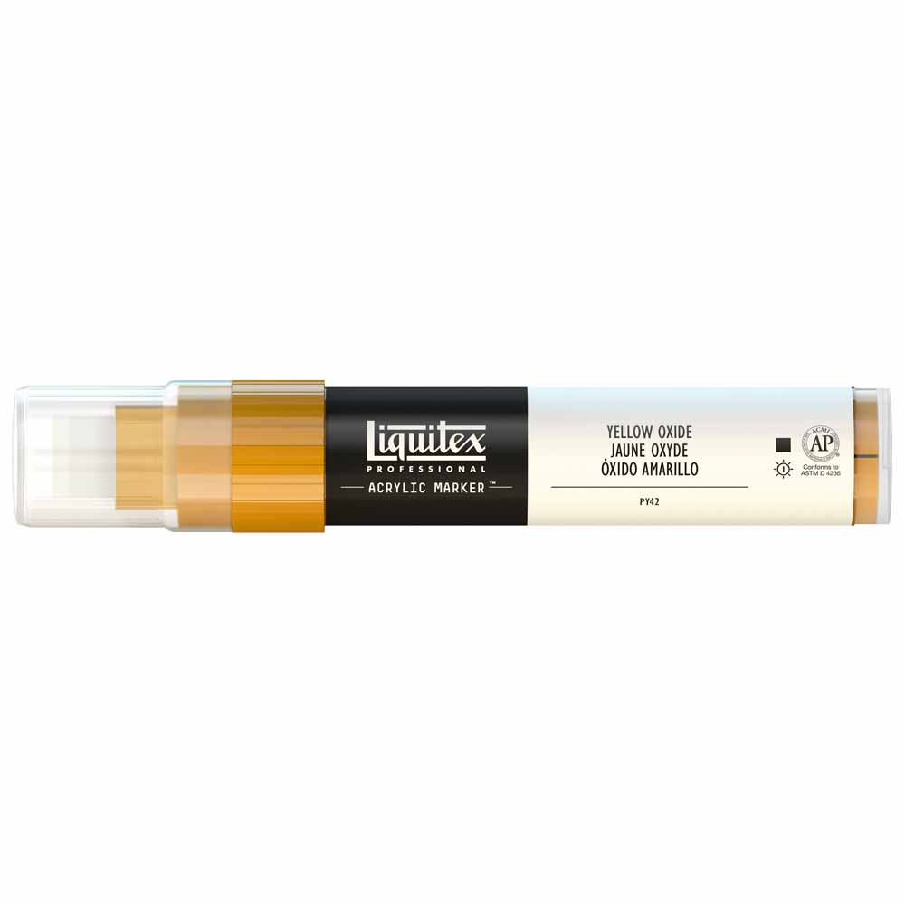 Liquitex Professional Akrilik Markör Kesik Uç 15mm Yellow Oxide 416