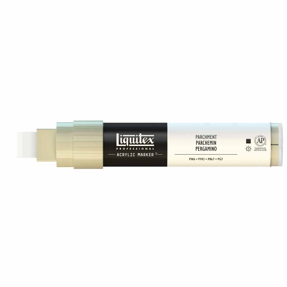 Liquitex Professional Akrilik Markör Kesik Uç 15mm Parchment 436