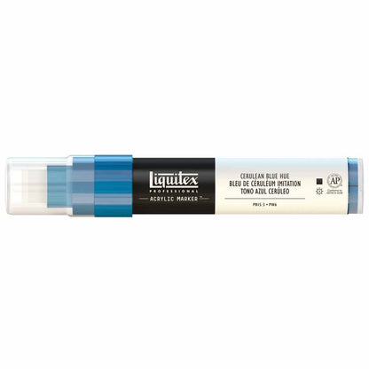 Liquitex Professional Akrilik Markör Kesik Uç 15mm Cerulean Blue Hue 470