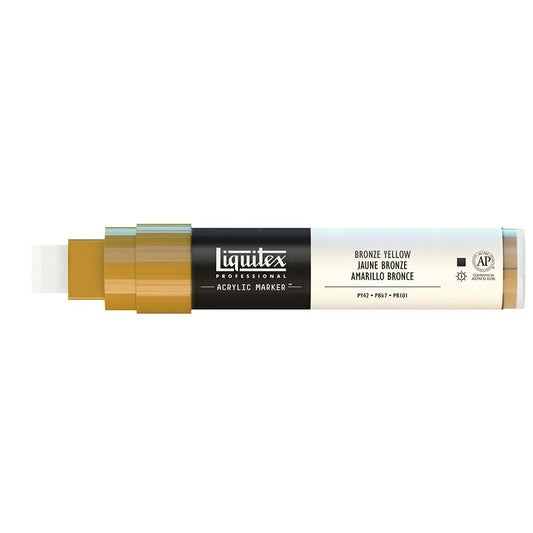 Liquitex Professional Akrilik Markör Kesik Uç 15mm Bronze Yellow 530