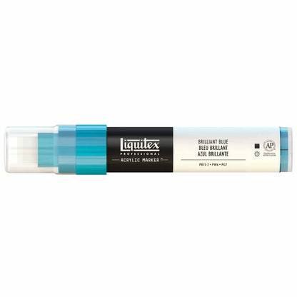 Liquitex Professional Akrilik Markör Kesik Uç 15mm Brilliant Blue 570