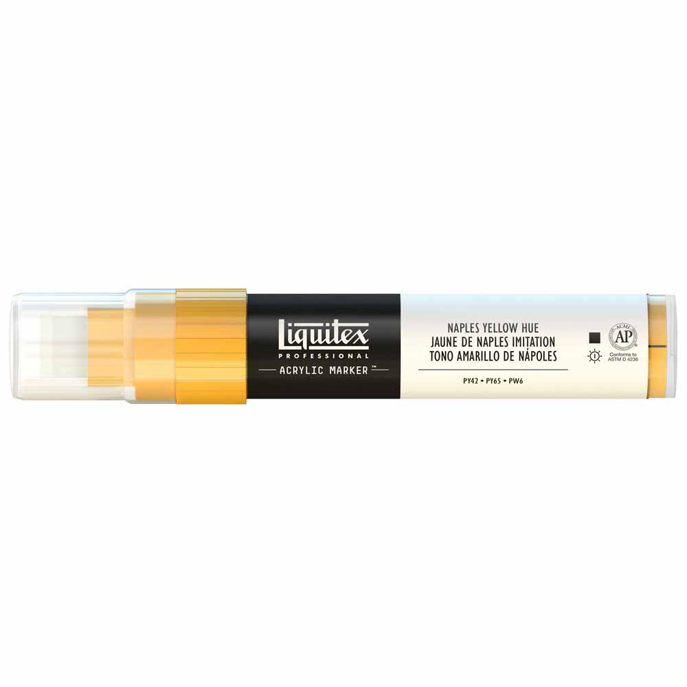 Liquitex Professional Akrilik Markör Kesik Uç 15mm Naples Yellow Hue 601