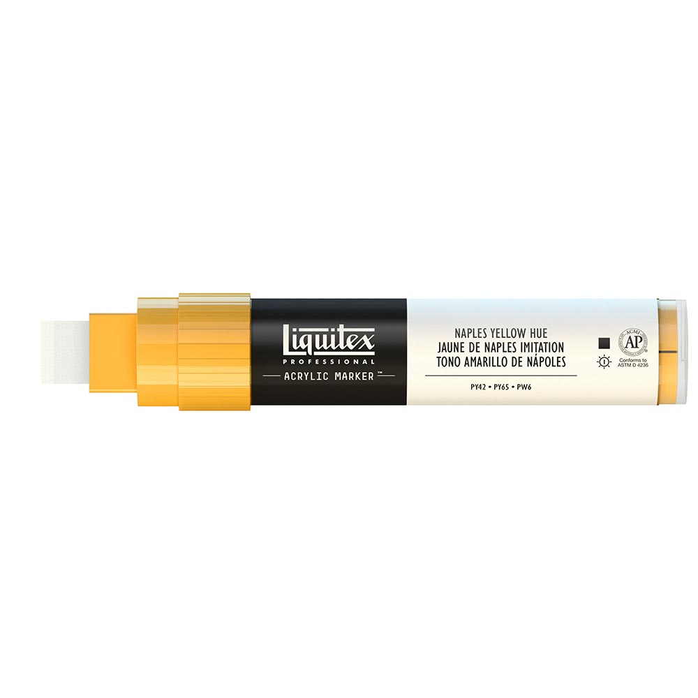 Liquitex Professional Akrilik Markör Kesik Uç 15mm Naples Yellow Hue 601