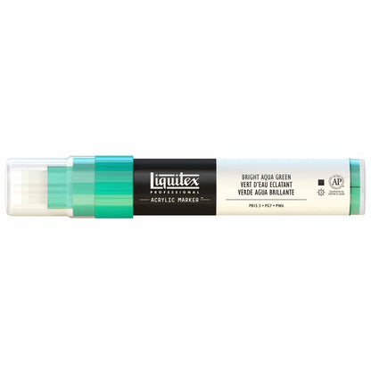 Liquitex Professional Akrilik Markör Kesik Uç 15mm Bright Aqua Green 660