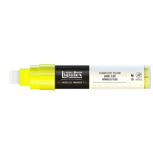 Liquitex Professional Akrilik Markör Kesik Uç 15mm Fluorescent Yellow 981
