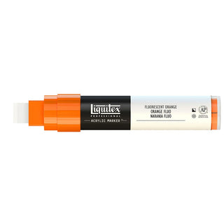 Liquitex Professional Akrilik Markör Kesik Uç 15mm Fluorescent Orange 982
