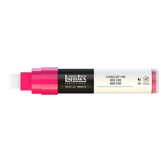 Liquitex Professional Akrilik Markör Kesik Uç 15mm Fluorescent Pink 987