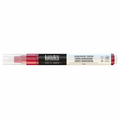 Liquitex Professional Akrilik Markör İnce Uç 2mm Quinacridone Crimson 110