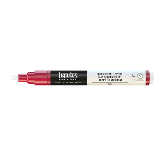 Liquitex Professional Akrilik Markör İnce Uç 2mm Quinacridone Crimson 110