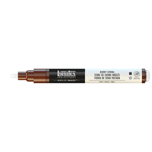 Liquitex Professional Akrilik Markör İnce Uç 2mm Burnt Sienna 127