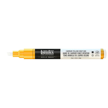 Liquitex Professional Akrilik Markör İnce Uç 2mm Cadmium Yellow Deep Hue 163