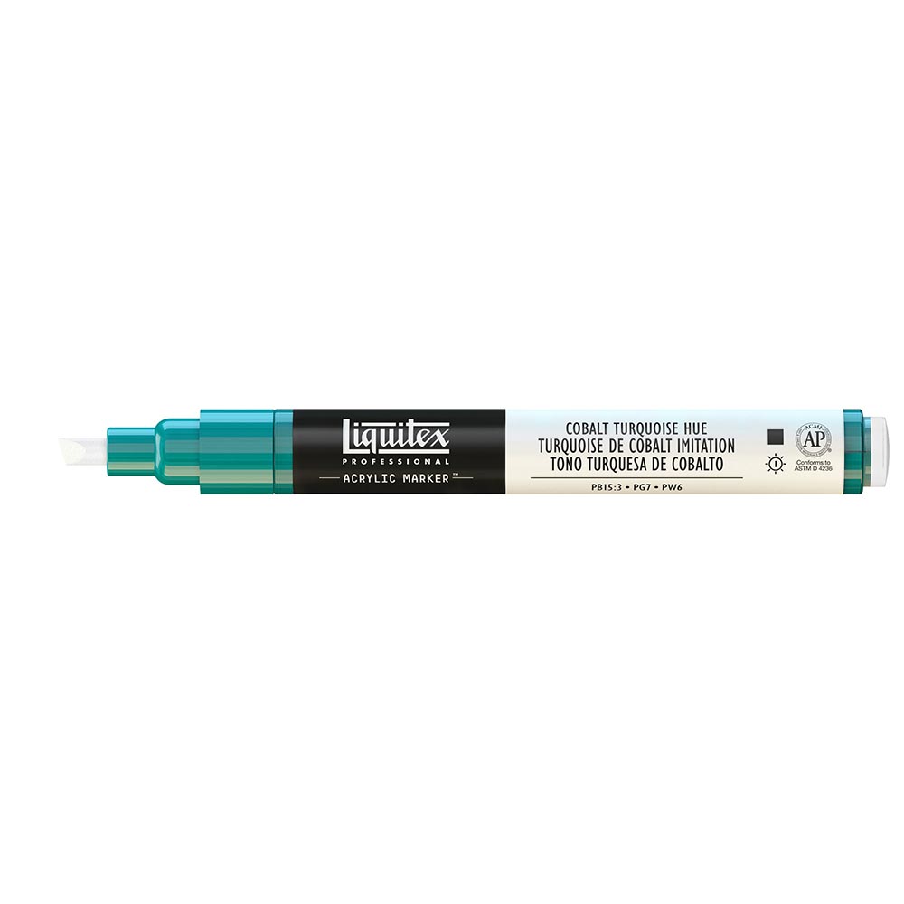 Liquitex Professional Akrilik Markör İnce Uç 2mm Cobalt Turquoise Hue 169