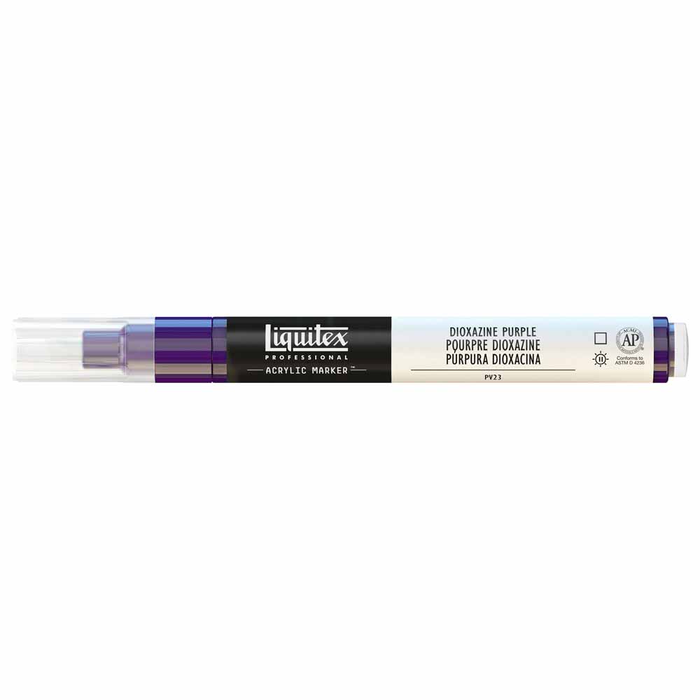 Liquitex Professional Akrilik Markör İnce Uç 2mm Dioxazine Purple 186