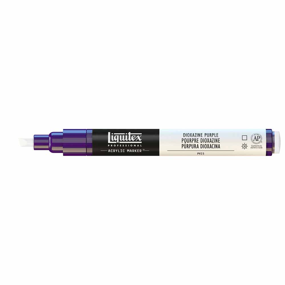 Liquitex Professional Akrilik Markör İnce Uç 2mm Dioxazine Purple 186