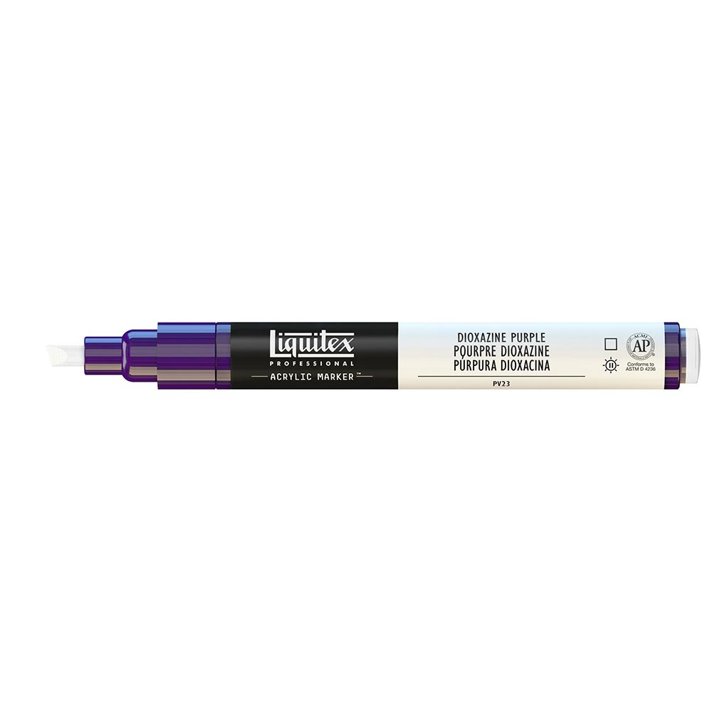 Liquitex Professional Akrilik Markör İnce Uç 2mm Dioxazine Purple 186