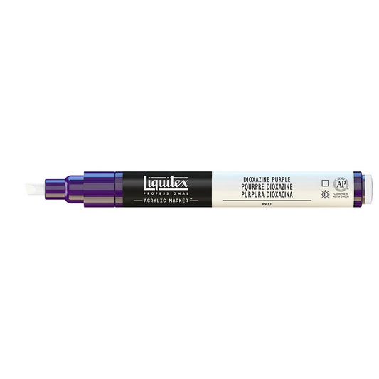 Liquitex Professional Akrilik Markör İnce Uç 2mm Dioxazine Purple 186