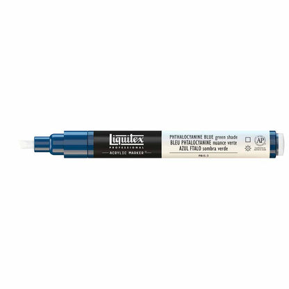 Liquitex Professional Akrilik Markör İnce Uç 2mm Phthalocyanine Blue Green Shade 316