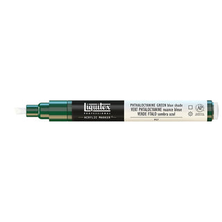 Liquitex Professional Akrilik Markör İnce Uç 2mm Phthalocyanine Green Blue Shade 317