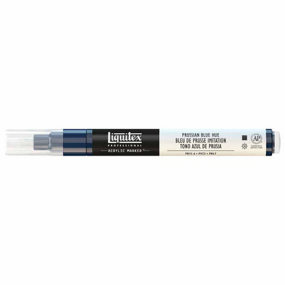 Liquitex Professional Akrilik Markör İnce Uç 2mm Prussian Blue Hue 320
