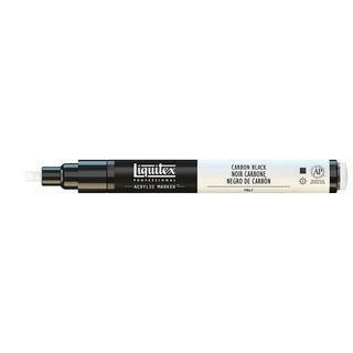 Liquitex Professional Akrilik Markör İnce Uç 2mm Carbon Black 337