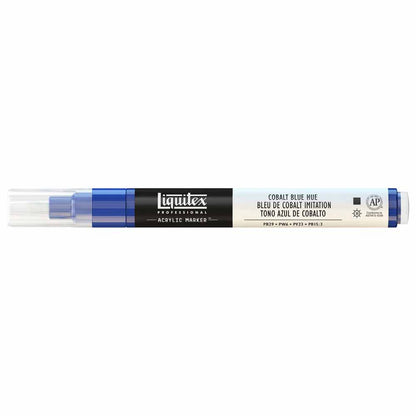 Liquitex Professional Akrilik Markör İnce Uç 2mm Cobalt Blue Hue 381
