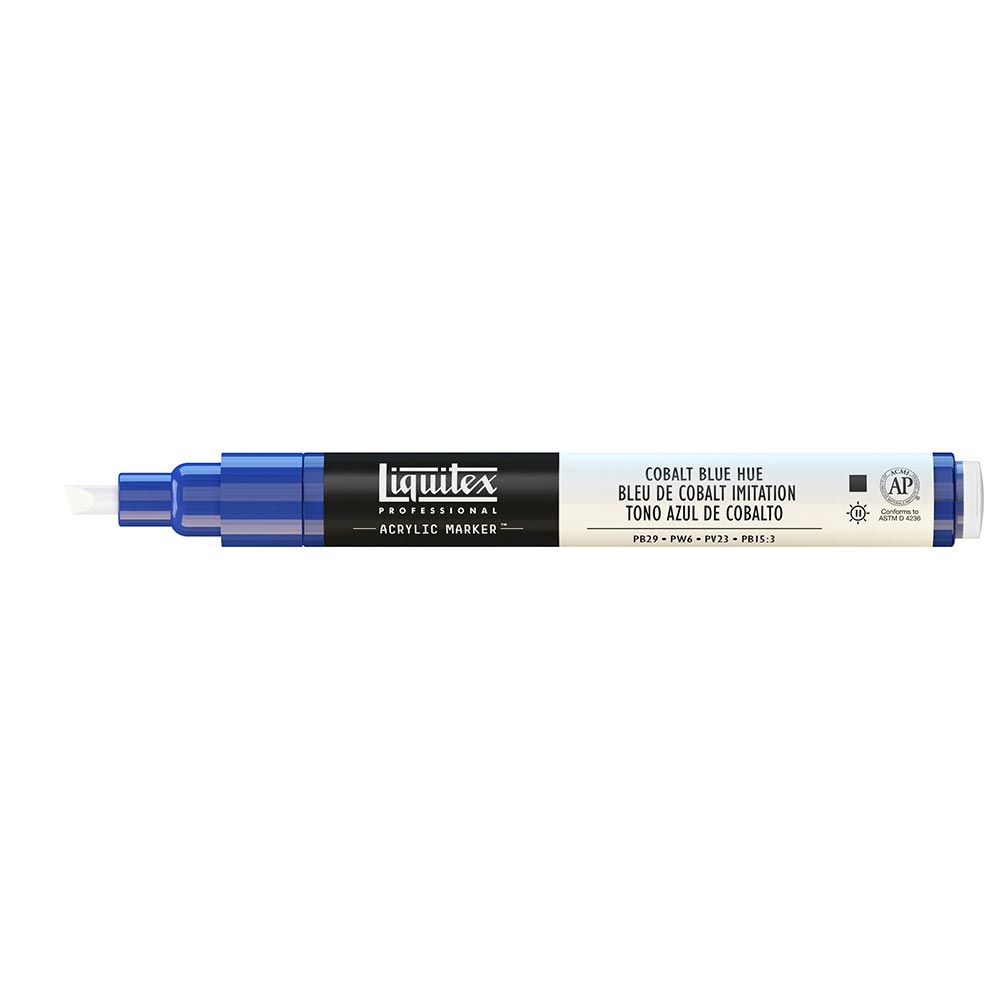 Liquitex Professional Akrilik Markör İnce Uç 2mm Cobalt Blue Hue 381