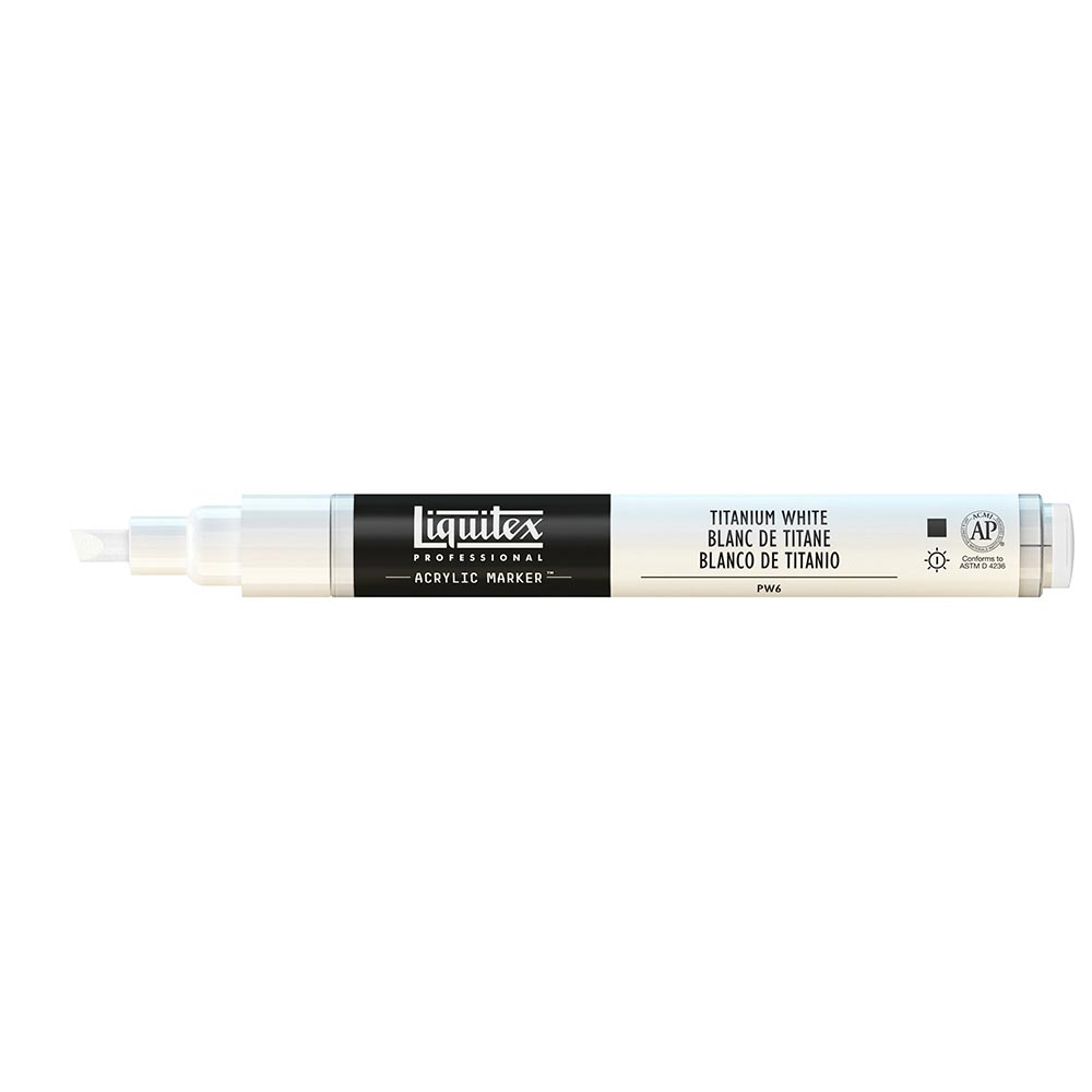 Liquitex Professional Akrilik Markör İnce Uç 2mm Titanium White 432
