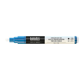 Liquitex Professional Akrilik Markör İnce Uç 2mm Cerulean Blue Hue 470