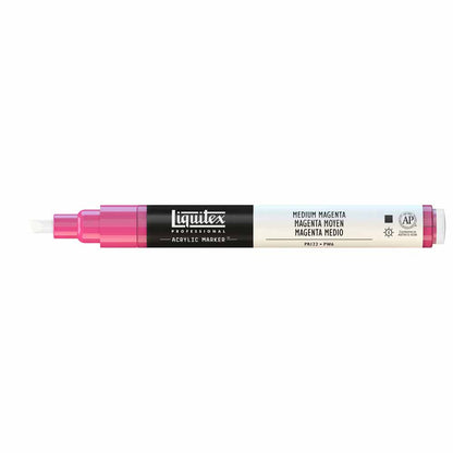 Liquitex Professional Akrilik Markör İnce Uç 2mm Medium Magenta 500