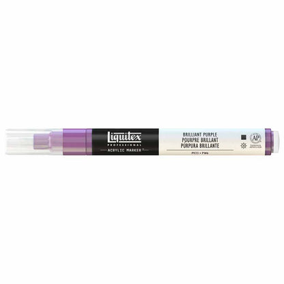 Liquitex Professional Akrilik Markör İnce Uç 2mm Brilliant Purple 590