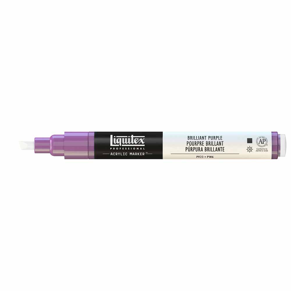 Liquitex Professional Akrilik Markör İnce Uç 2mm Brilliant Purple 590