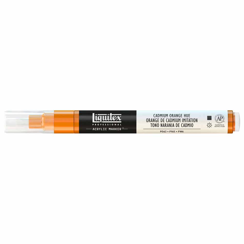 Liquitex Professional Akrilik Markör İnce Uç 2mm Cadmium Orange Hue 720