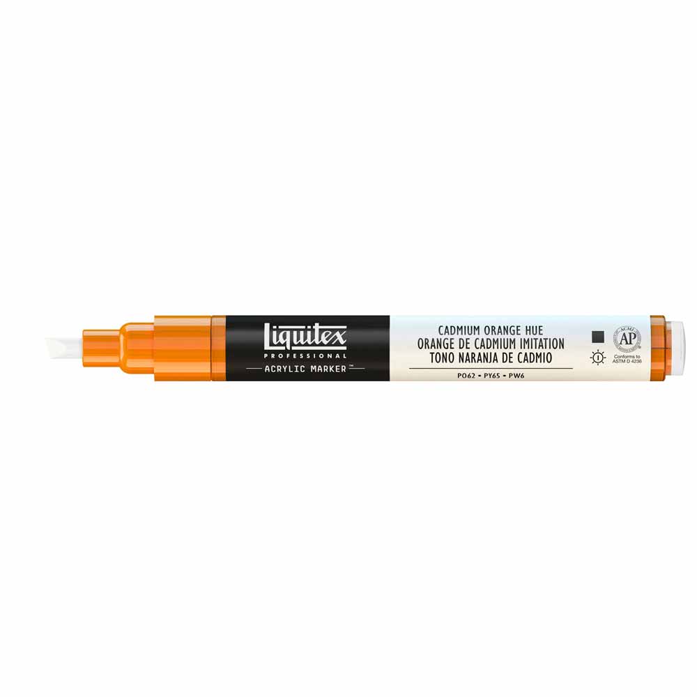 Liquitex Professional Akrilik Markör İnce Uç 2mm Cadmium Orange Hue 720
