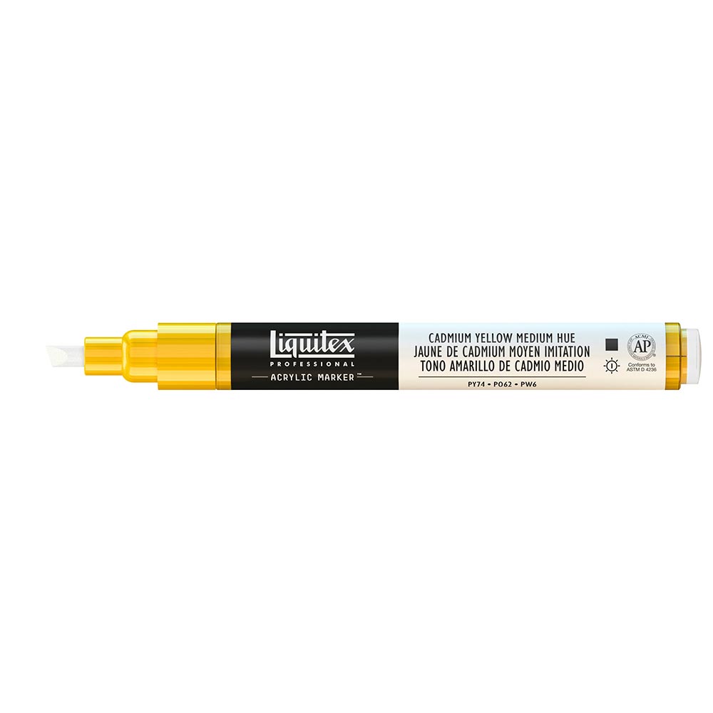 Liquitex Professional Akrilik Markör İnce Uç 2mm Cadmium Yellow Medium Hue 830