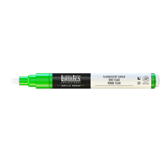 Liquitex Professional Akrilik Markör İnce Uç 2mm Fluorescent Green 985