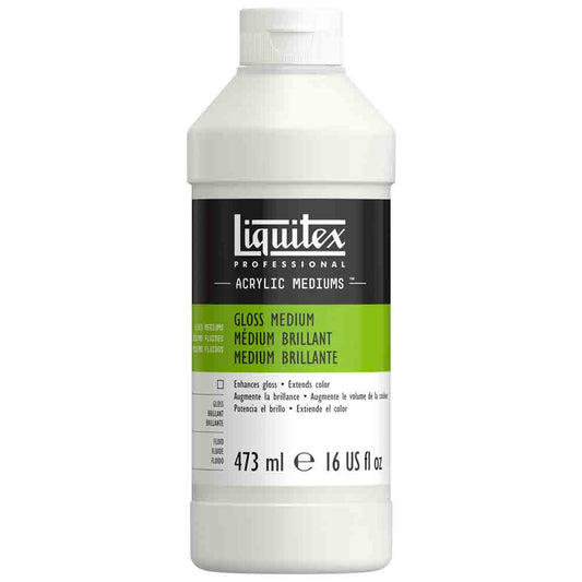 Liquitex Professional Acrylic Gloss Medium 473ml (Parlak Medyum)