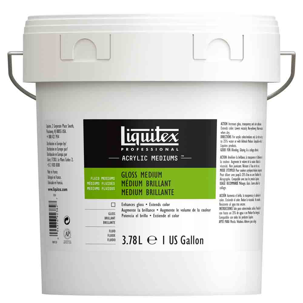 Liquitex Professional Acrylic Gloss Medium 3.78L (Parlak Medyum)